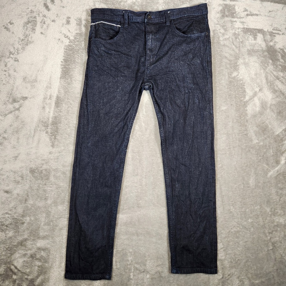 Tavik Jeans Men's 36X30 (Tag 34) Blue Modern‎ Beach Culture Fantasy Island